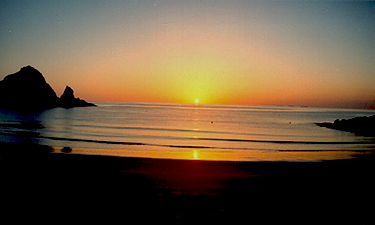 Fujairah Sunset on the Water Photo