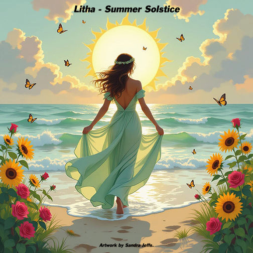 Summer Solstice - Litha - Three different Pieces of Artwork for Litha