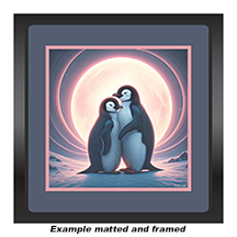 Penguins Hugging as Mates - Great Feng Shui for Attracting Love