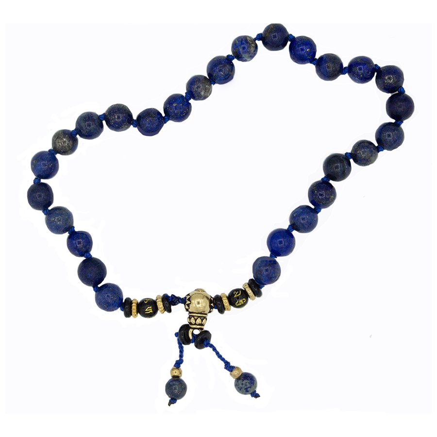 Mala - Lapis Lazuli Mala 108-Beads or 27-Beads