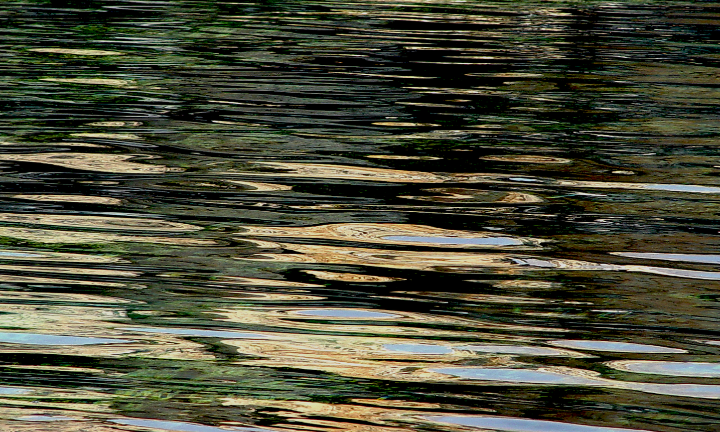 Sunlight on Water in Musandam, Oman Photo