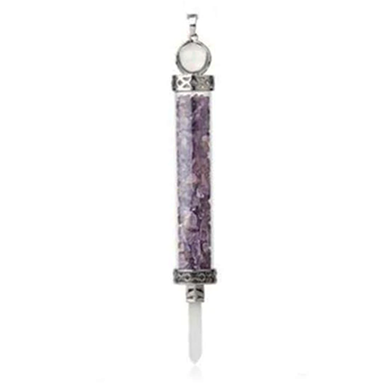 "Wish Bottle" Pendulum Necklace