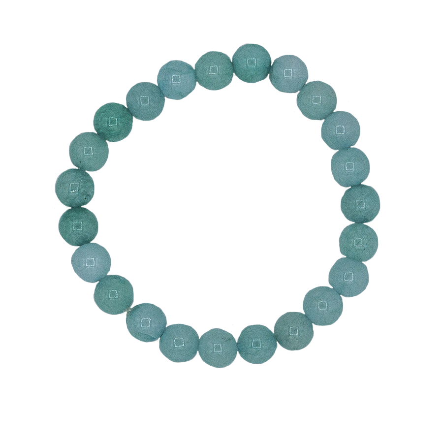 Blue Chalcedony Stretch Bracelet