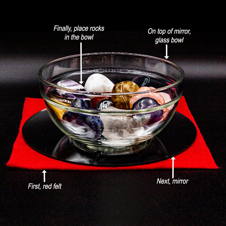Gemstone Blessing Bowl - Feng Shui