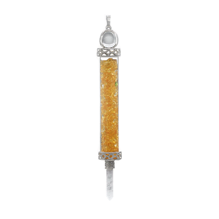"Wish Bottle" Pendulum Necklace