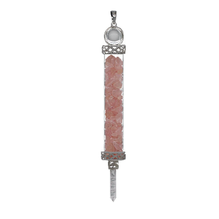 "Wish Bottle" Pendulum Necklace