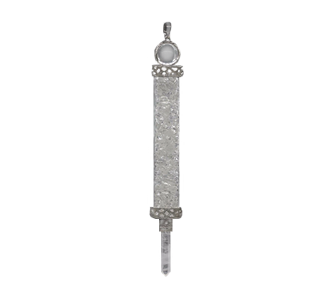 "Wish Bottle" Pendulum Necklace