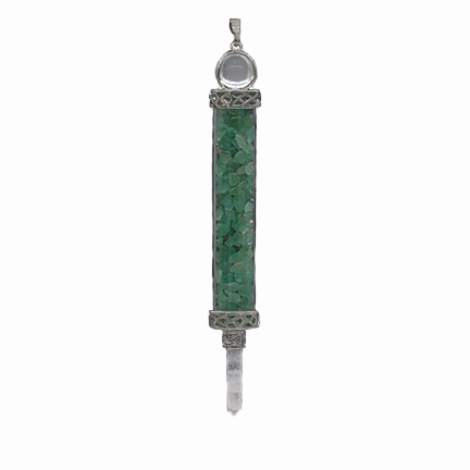 "Wish Bottle" Pendulum Necklace