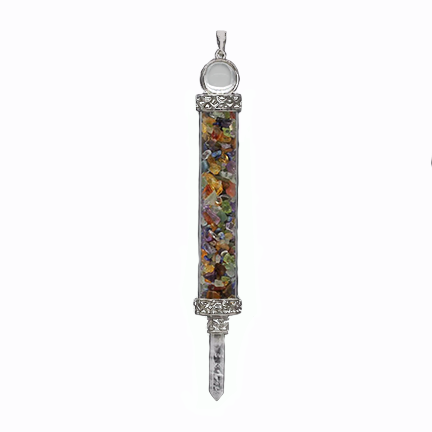 "Wish Bottle" Pendulum Necklace
