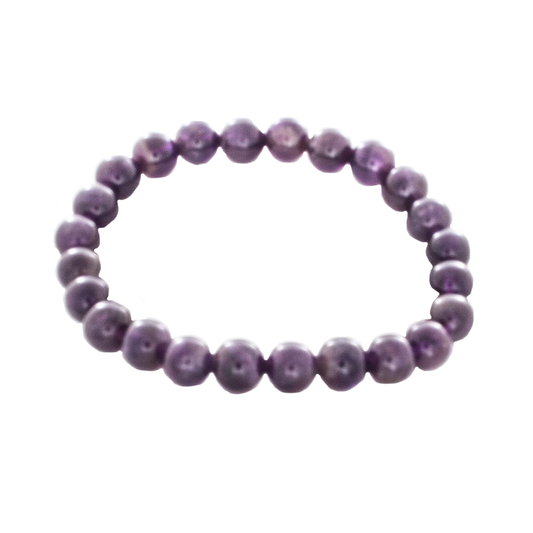 Amethyst Stretch Bracelet . Good Feng Shui