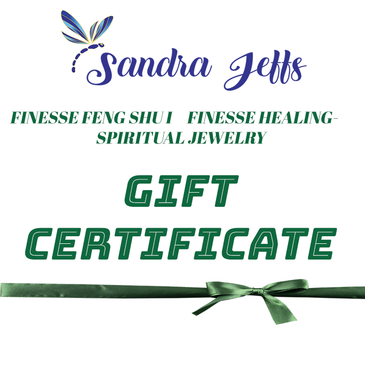 Gift Certificates for Sandra Jeffs Products and Services