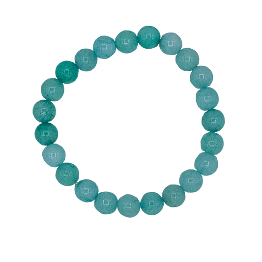 Blue Chalcedony Stretch Bracelet