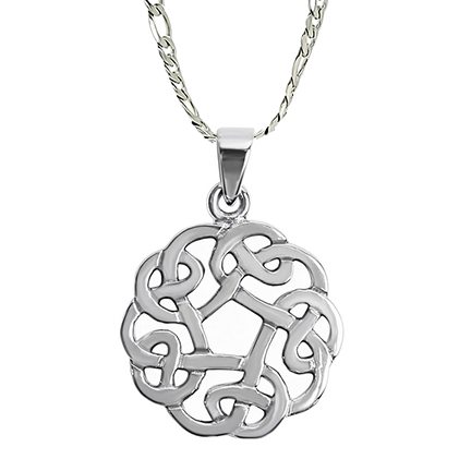 Sterling Silver Celtic Necklace Tiny Celtic Knot Necklace - Etsy | Celtic  necklace, Celtic knot necklace, Necklace