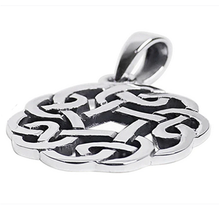 Celtic Dara Knot on Stainless Steel Hypoallergenic Chain