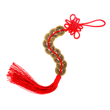 9-Coin Feng Shui Prosperity Knot Amulet