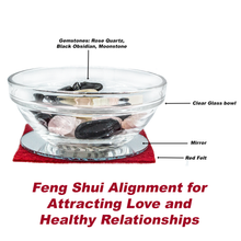 Gemstone Relationship/Love Bowl - Feng Shui Alignment