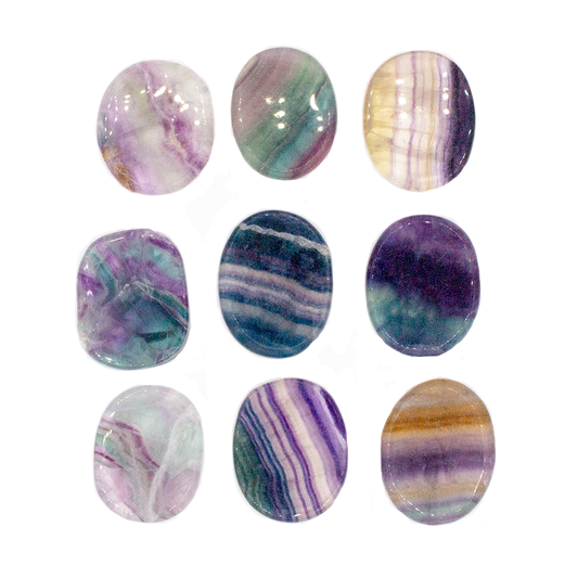 Fluorite Palm Stones